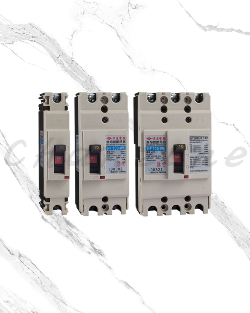 伍菱電機 NF系列-一般配電用(工業型) 無熔線斷路器 NF100-WE 1P/2P/3P