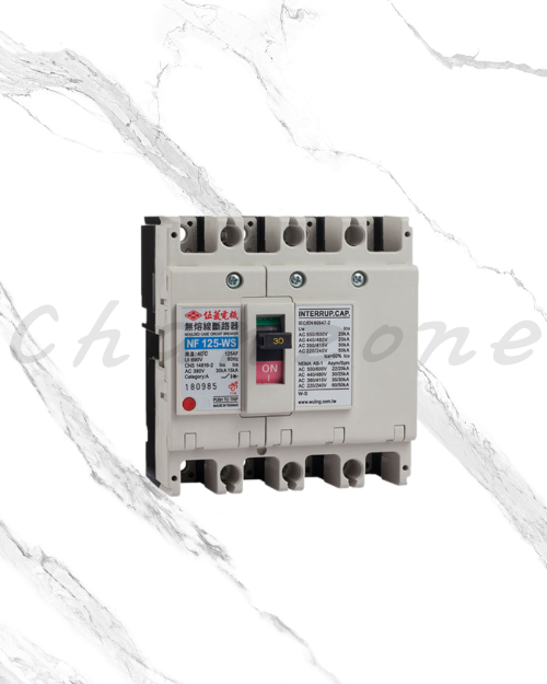 伍菱電機 NF系列-一般配電用(工業型) 無熔線斷路器 NF125-WS 2P/3P/4P