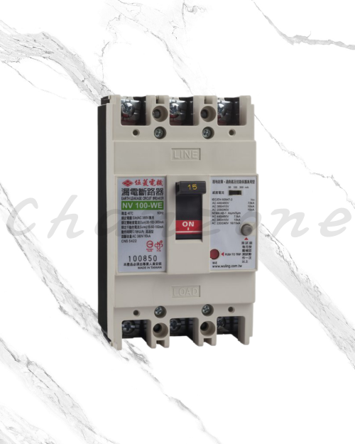 伍菱電機 NV系列 漏電斷路器 NV100-WE 3P/4P