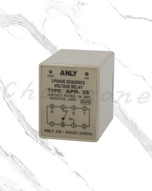 安良電氣 欠逆相檢知繼電器 APR-3/APR-3S