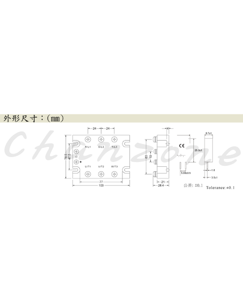 安良電氣 三相固態繼電器 ASR-3PH25AA-H