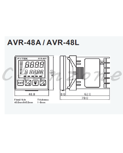 陽明電機 AVR系列-48*48mm 定電壓調節器
