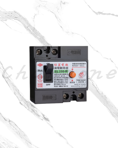 伍菱電機 EL系列 漏電斷路器 EL250-R 2P