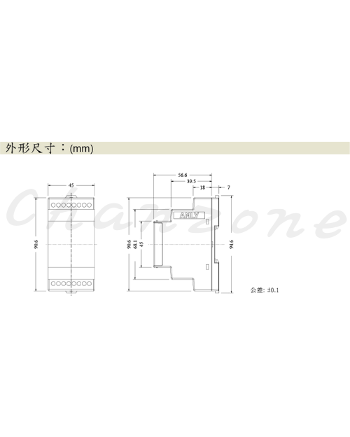 安良電氣 多功能電壓繼電器 EP4-2