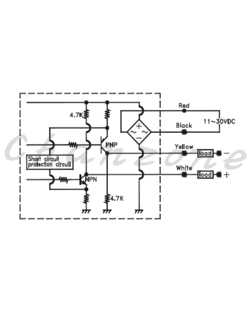 陽明電機 F系列-對照式 泛用型光電傳感器 FT-10MX