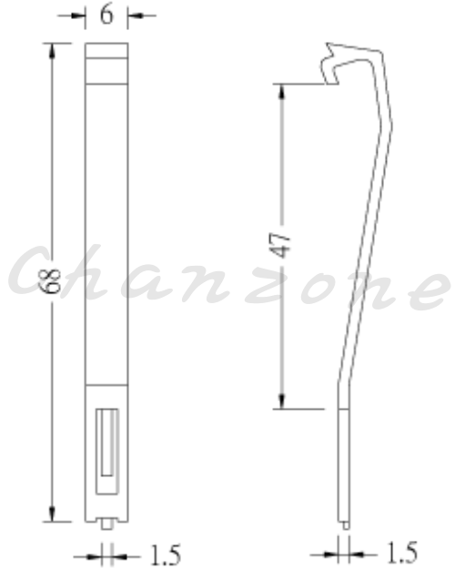 安良電氣 固定勾 FH-3