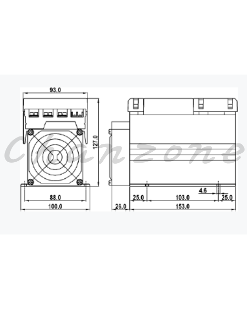 陽明電機 LCR系列-高壓型SCR 加強散熱型三相數位 LCR-40/60/80/100H