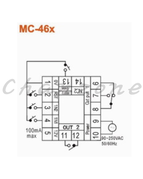陽明電機 MC系列-一般設定型 多功能記數器 MC-441/MC-461