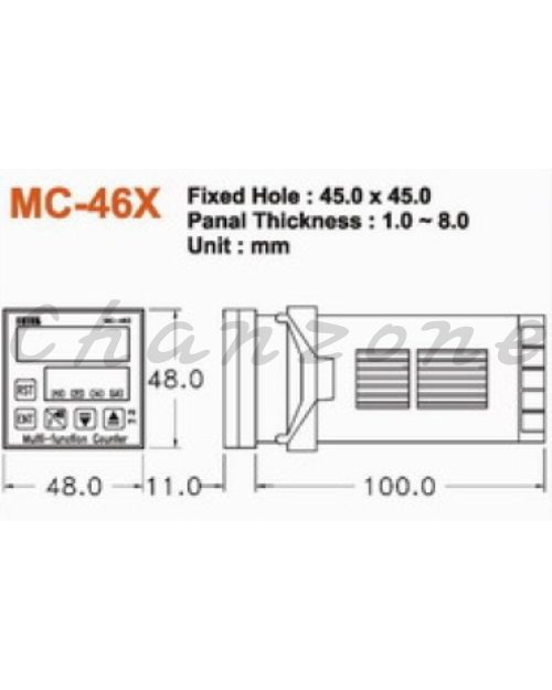 陽明電機 MC系列-二段設定型 多功能記數器 MC-442/MC-462
