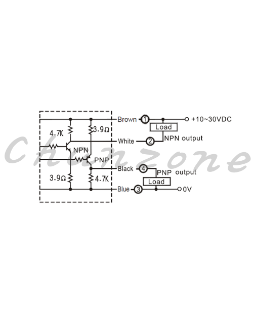陽明電機 FM/MS系列-按鍵設定型 標誌檢出器 MS-02W
