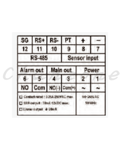 陽明電機 NT系列-24*48*100mm PID+FUZZY智慧型溫度控制器 NT-10R/10V/10L
