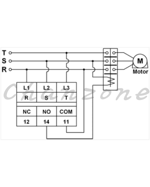 陽明電機 PR-K系列-掛鋁軌型 三相欠逆相偵測器 PR-K1/PR-KA