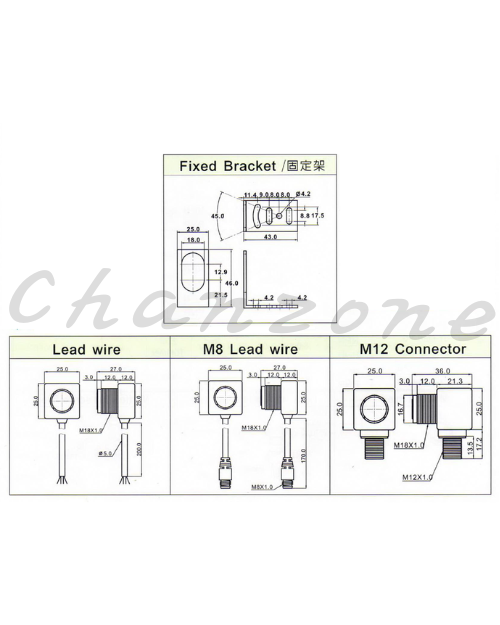 陽明電機 RTM-18系列-鏡片反射式 M18超短型光電傳感器 M18-2MRE
