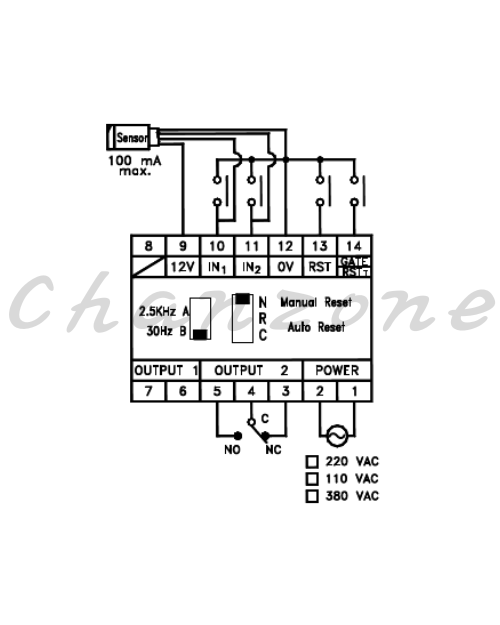 陽明電機 SC系列-二段設定+總數型 多功能型計數器 SC-3526/3626