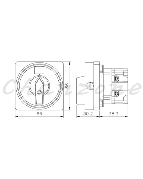 山河電機 SC系列 電源使用多段開關 SC-68-1