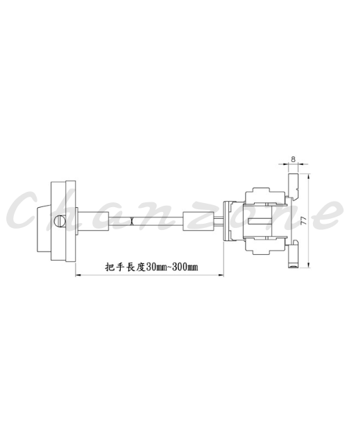 山河電機 SC系列 電源專用開關 SC-88-33B