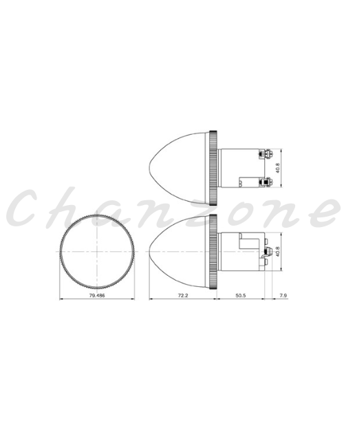 山河電機 ø30系列 電子閃光燈/閃光燈 SCR-3041/SCR-3045/SCR-3087