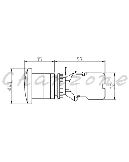 山河電機 ø22.25.30歐式-分離型系列 連鎖式開關 SHAF-221/222/221-1