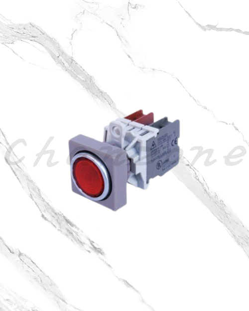 山河電機 ø22.25.30歐式-分離型系列 復歸式照光開關 SHAI-221/222/224/225/301
