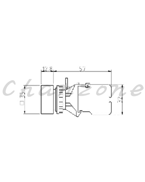 山河電機 ø22.25.30歐式-分離型系列 復歸式照光開關 SHAI-221/222/224/225/301