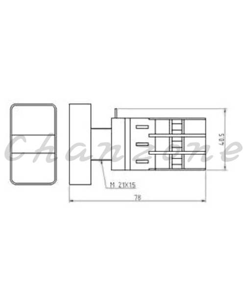 山河電機 ø22.25.30-SHB系列 平形/凸頭/保護型平形/保護型/二點式照光按鈕開關 SHBI-221/222/223/224/225