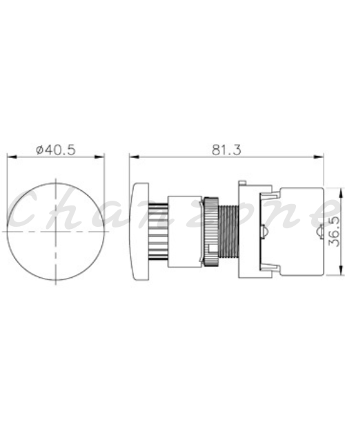 山河電機 ø22.25.30-SHD系列 ø40/ø60急停按鈕/按鈕附防護套 SHDB-226/226-1/228