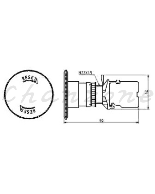 山河電機 ø22.25.30-SHD系列 ø40/ø60連鎖開關 SHDF-221/222/222-1