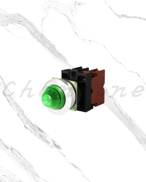 山河電機 ø30-平面型系列 金屬信號燈 SHDP-301G/SHDB-301G