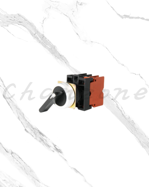 山河電機 ø22-SHD系列/金屬固定圈接點座B型、D型共用 切替開關 SHDS-221G/222G