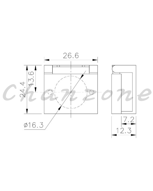 山河電機 ø16mm-SHF系列 連鎖式開關保護蓋 SHF-1/2/3/4/5