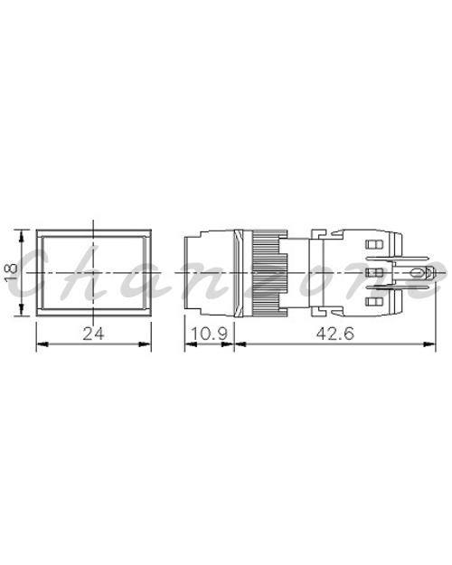 山河電機 ø16mm-SHF系列 自動復歸按鈕開關 SHFB-161/162/163