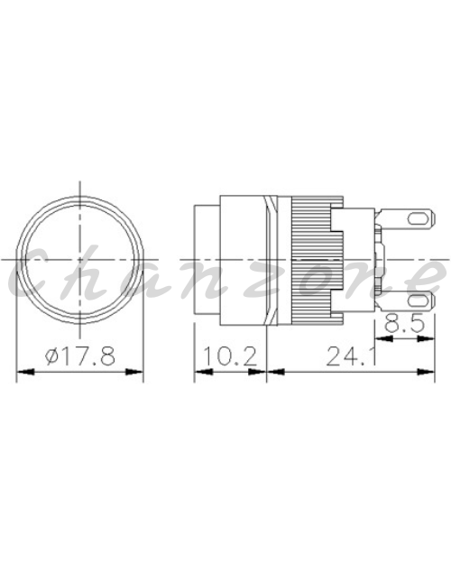 山河電機 ø16mm-SHF系列 信號燈 SHFP-161/162/163