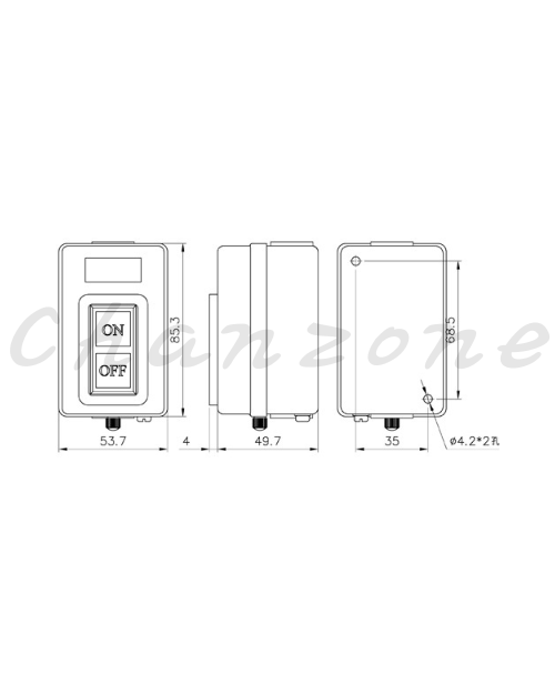 山河電機 動力押扣開關 SHR-3P-10A/15A/30A/15B/20A