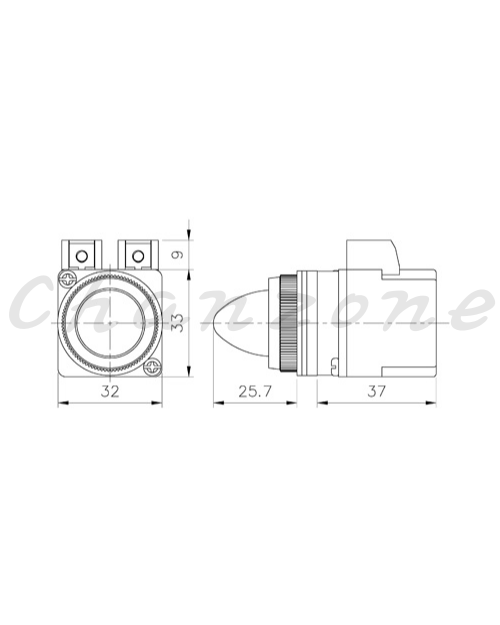 山河電機 ø25系列 信號燈 SP-251/SP-255/SN-255