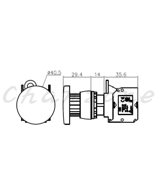 山河電機 ø22-SSB系列 平形/凸頭/急停/護圈型按鈕 SSBB-221/223/226/227/228