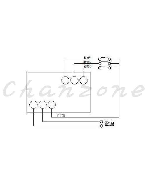 山河電機 三種聲音音樂盒 SZM-420