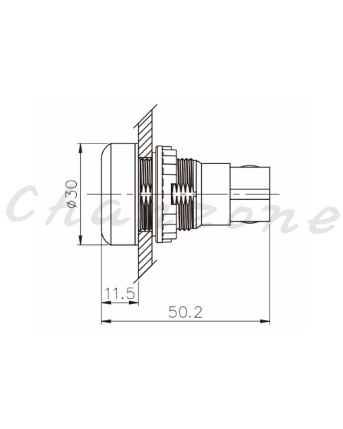 天得科技 Ø22/Ø25/Ø30直接式指示燈 TN2N