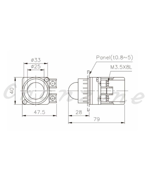 天得科技 指示燈 TPRR-302