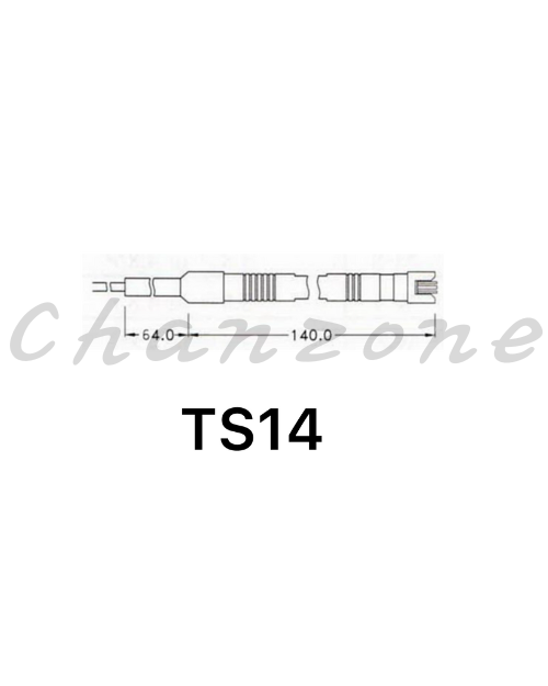 陽明電機 TS系列-麥克風表面測溫型 感溫棒測溫體 TS14