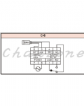 陽明電機 C系列-40*50mm盤內式 SENSOR控制器 C-6