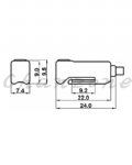 陽明電機 FC系列 磁簧傳感器 FC-04R/RE/D/N/P