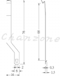 安良電氣 固定勾 FG-3
