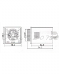 陽明電機 H5-AN系列-48*48 溫度控制器 H5-AN-□-□