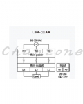 陽明電機 LSR-F-AA系列-標準型/AC to AC 三相保險絲型加強散熱固態模組 LSR-F-25AA