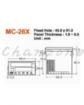 陽明電機 MC系列-二段設定型 多功能記數器 MC-262