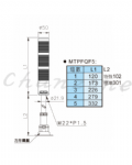 天得科技 LED模組積層式警示燈 MTPFQF5