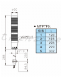 天得科技 LED模組積層式警示燈 MTPTF5