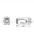 陽明電機 MY系列-2Port/閃爍計時器 小型計時器 MY-FK-3S/6S/10S/30S/30M-2P