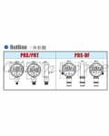 陽明電機 PRS系列-3吋雙面顯示型 PRS-DF-□□ series