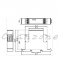 陽明電機 PR-K系列-掛鋁軌型 三相欠逆相偵測器 PR-K1E/PR-KAE